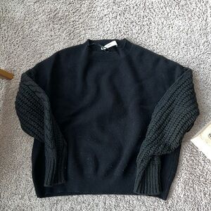 Zara cable knit sweater